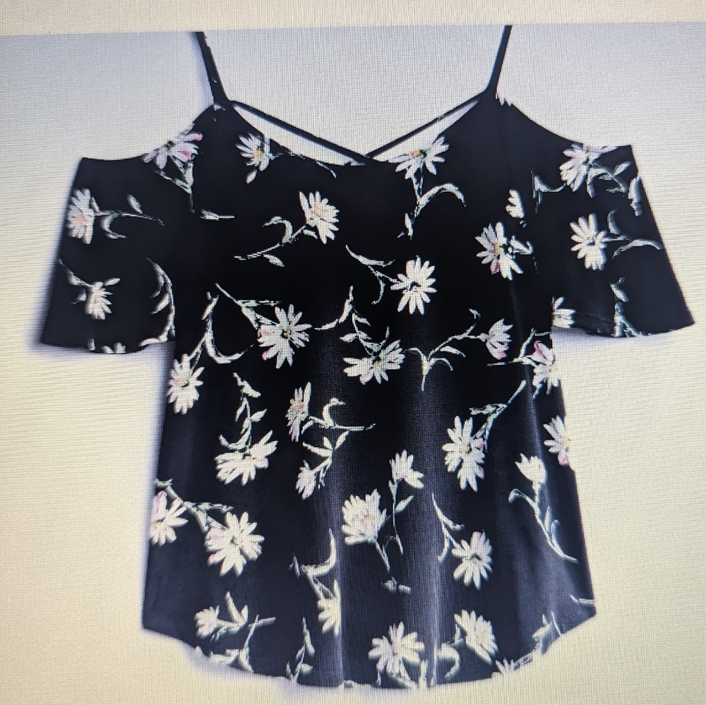 Cold shoulder top. Never worn.